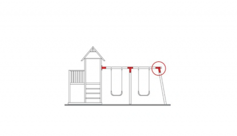 swing corner for climbing frame wooden beam 90x70cm_00
